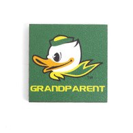 Fighting Duck, Grandparent, Neil, Recycled Wood, Magnet